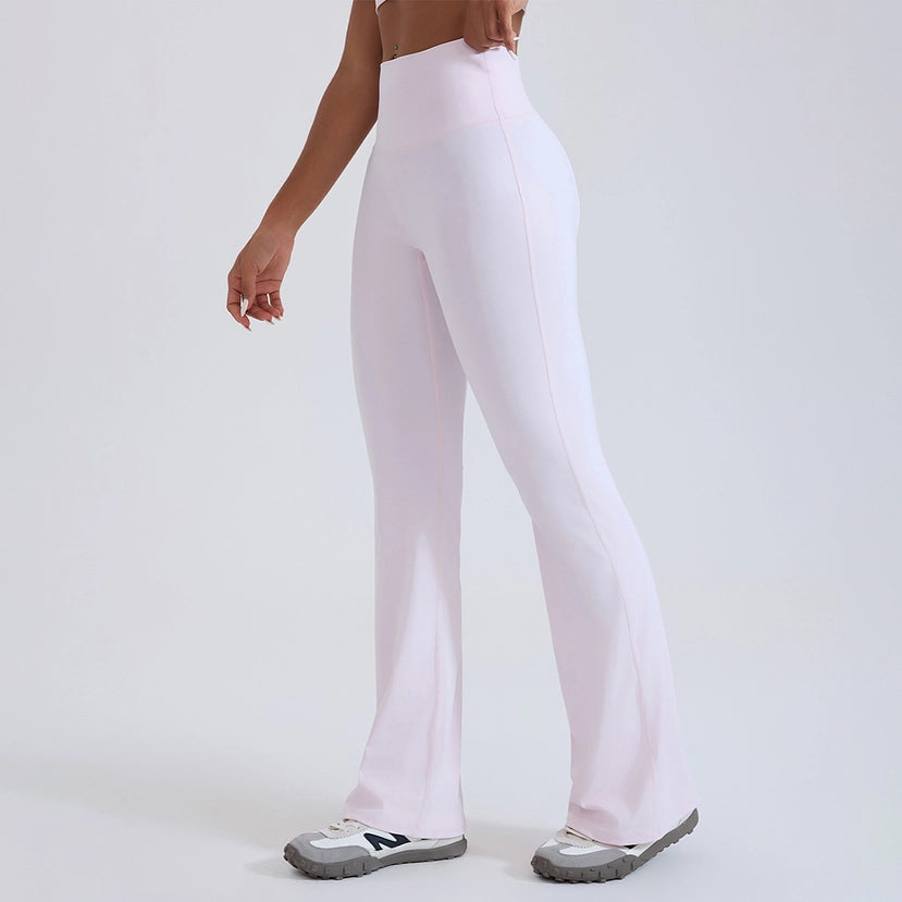 Women Hi-Waist Flared Yoga Leggings